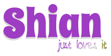 Shian just loves it, LAVENDER, PERSONAL, TEXT