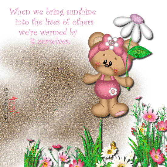 Bring Sunshine - Bear - Flowers