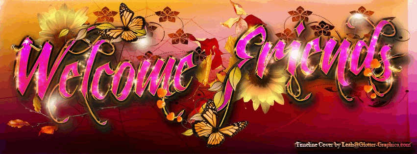 Welcome friends fb cover