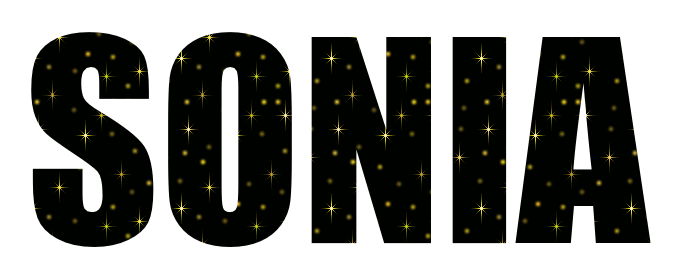 Sonia - golden stars