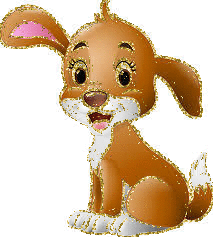 glitter dog