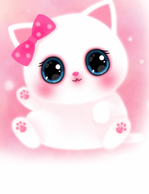 white cat