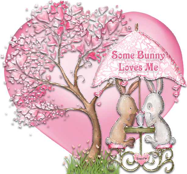Bunny loves me
