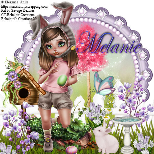 Melanie -Spring Bunny