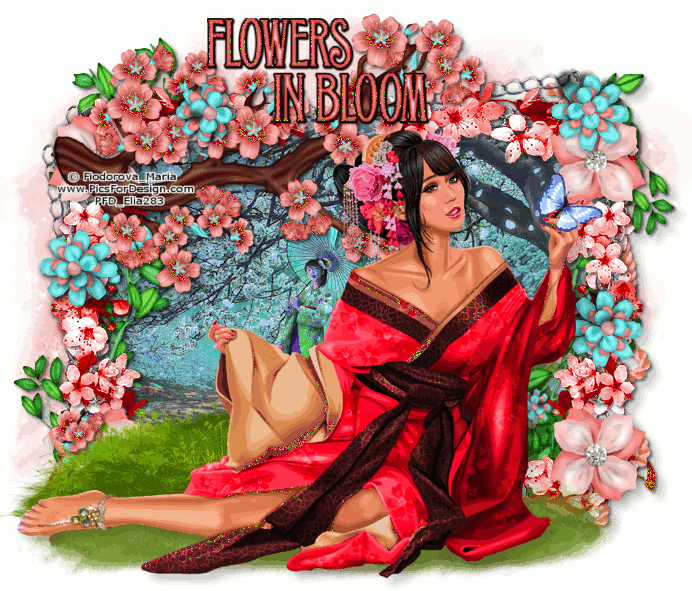 Flowers In Bloom
