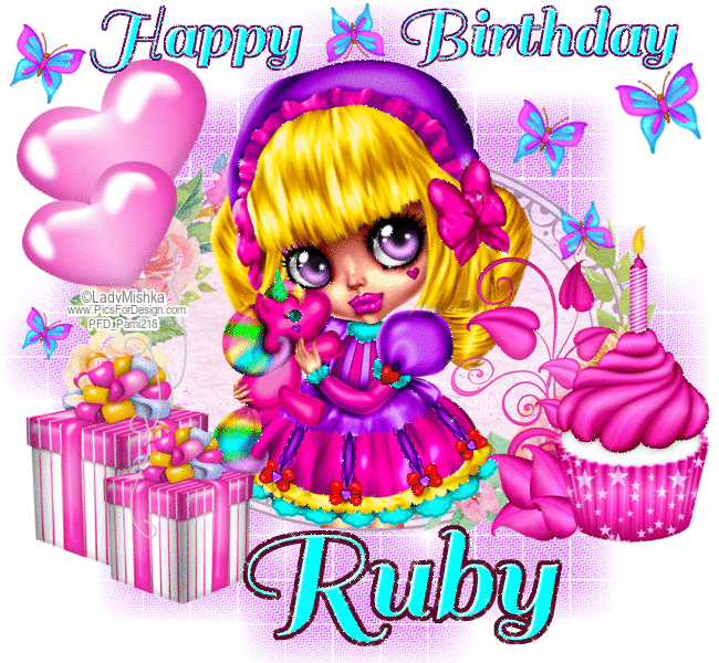 Happy Birthday ~ Ruby ~ fg