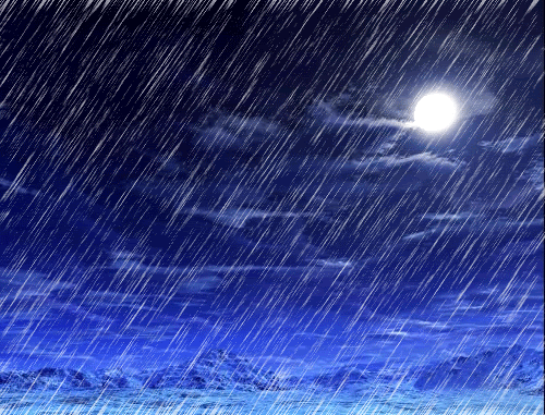 night rain