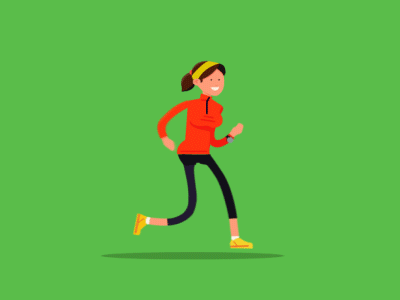 female runner