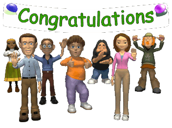 Congratulations
