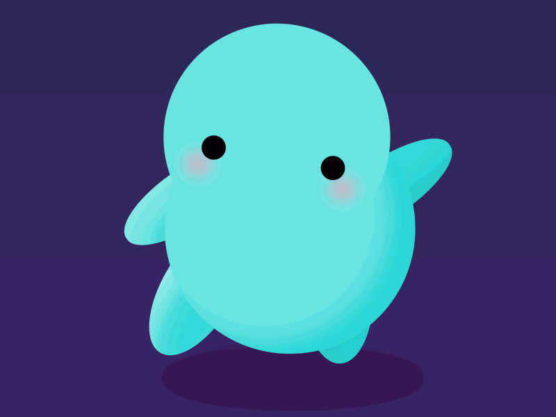 blue figure