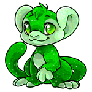 green figure