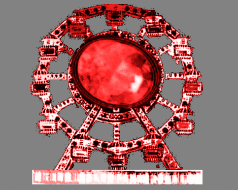 Ride On Red Ferris Wheel