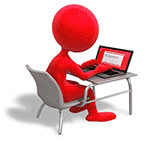red figure with laptop (in Animated GIFs)