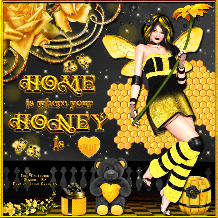 Love is ....Honey Bee