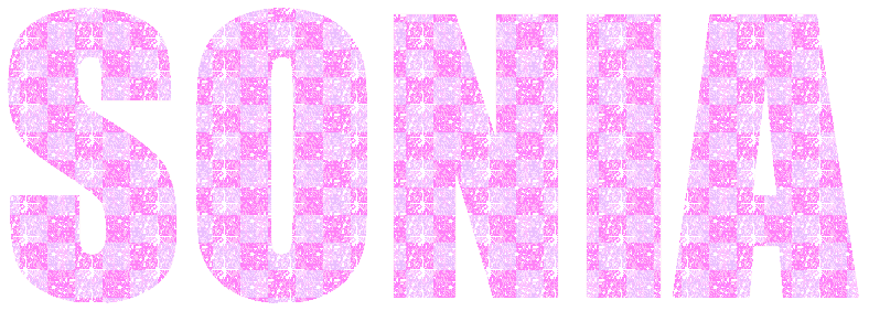 Sonia - checkerboard