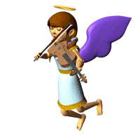 angel with violin
