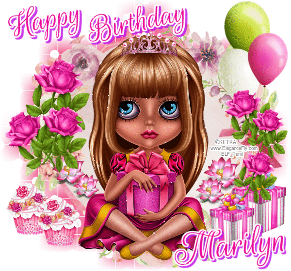 Happy Birthday ~ Marilyn ~ fg