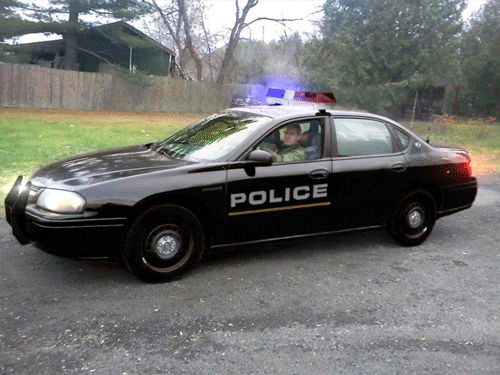 police car