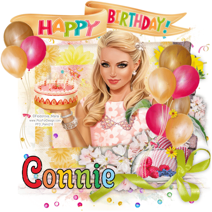 Happy Birthday ~ Connie ~ fg