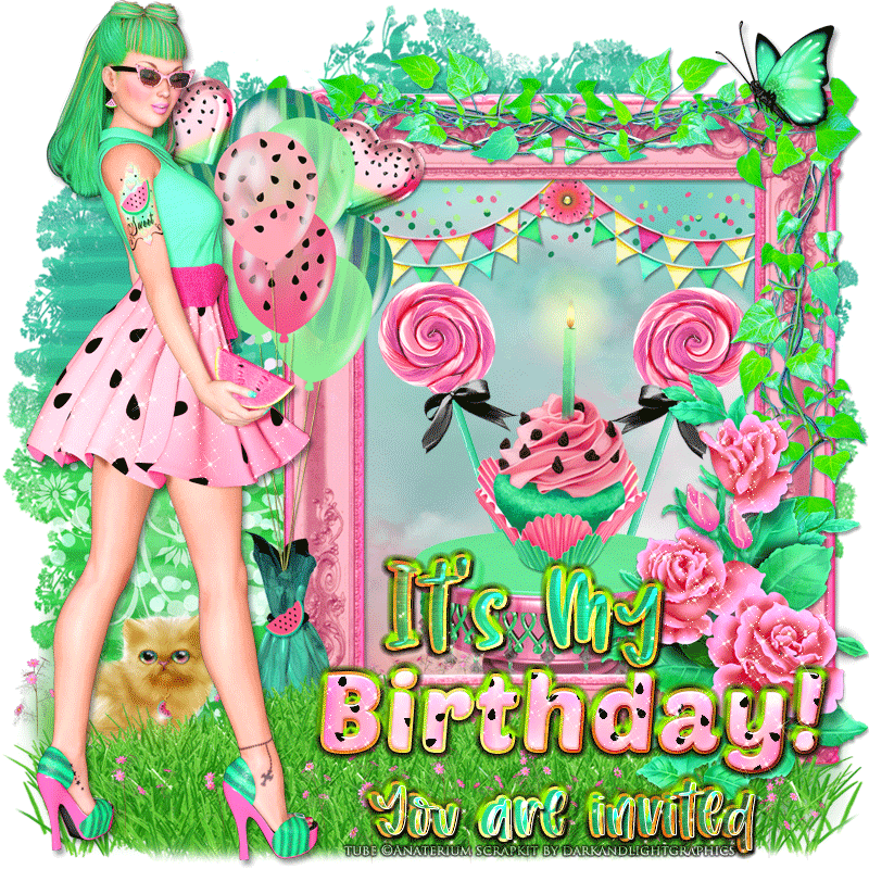It's My Birthday - Watermelon
