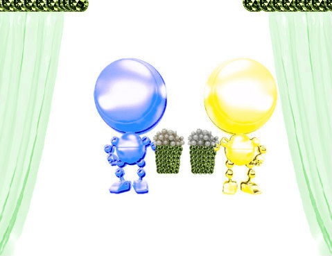 Fire And Ice Duo With Popcorn