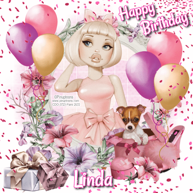 Happy Birthday ~ Linda ~ fg