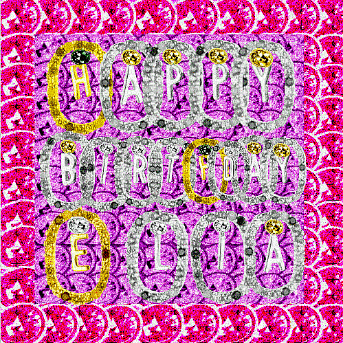 xoxo Happy Birthday Elia xoxo
