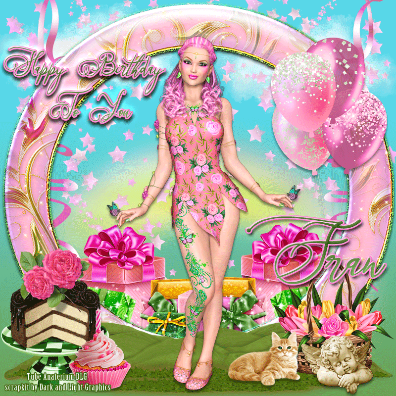 Fran - Birthday Butterflies