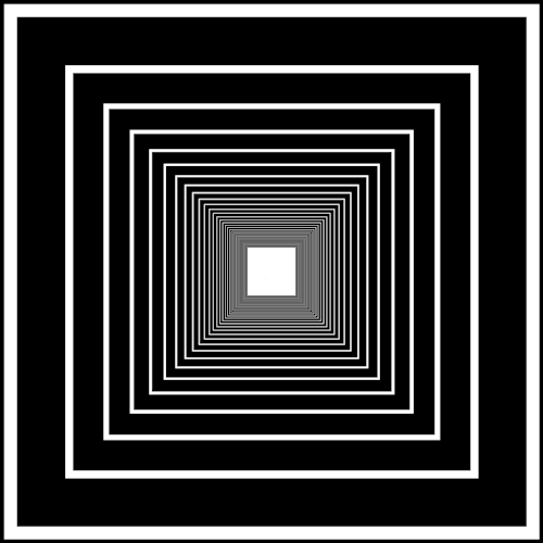 black and white optical picture