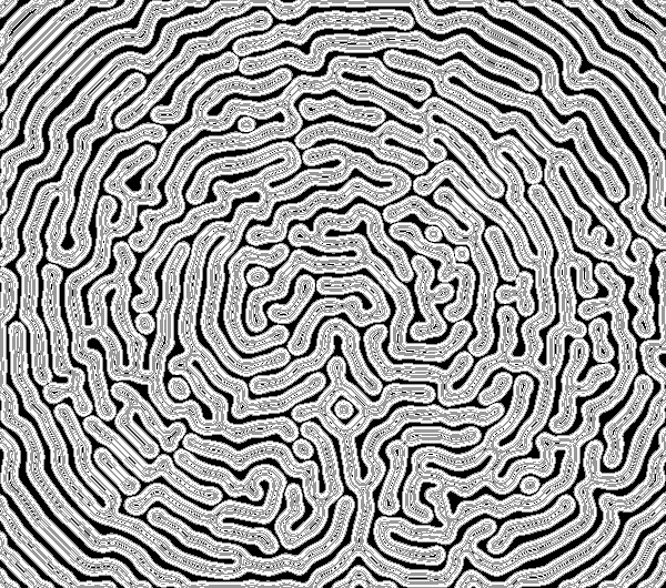 black and white optical picture