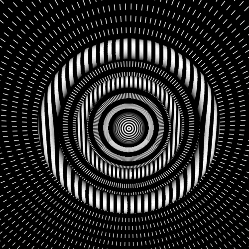 black and white optical picture