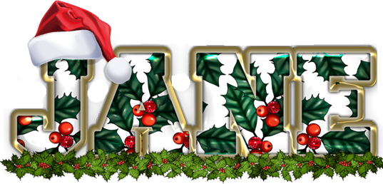Christmas Name - Jane