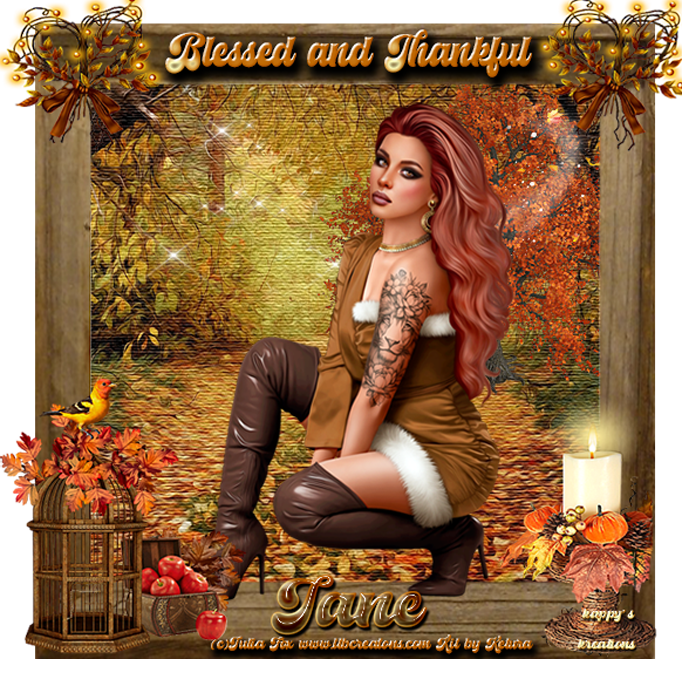 Blessed and Thankful - Jane