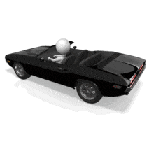 Black car