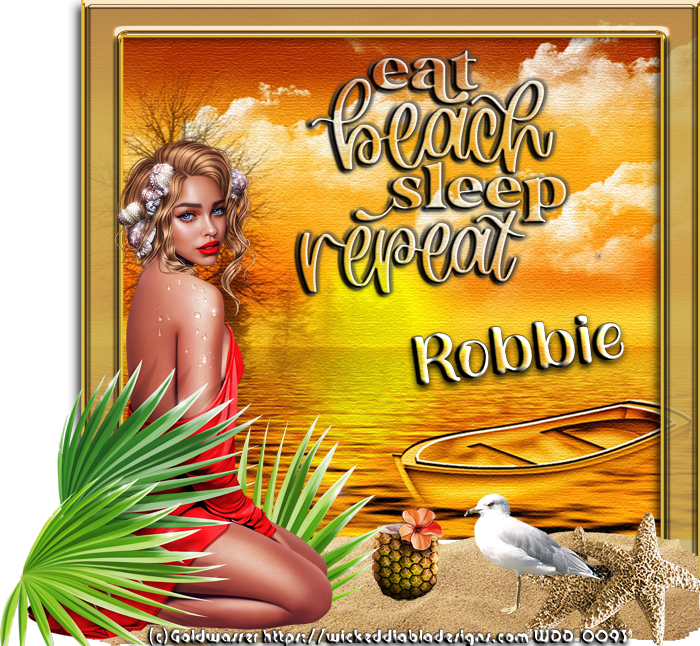Eat, Beach, Sleep, Repeat - Robbie