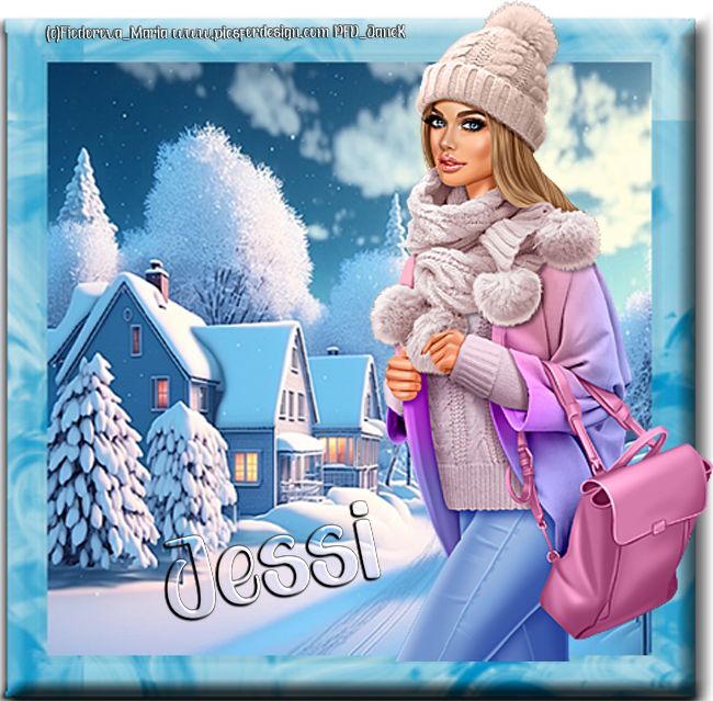 Woman in winter - Jessi