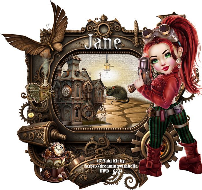 Steampunk Girl - Jane