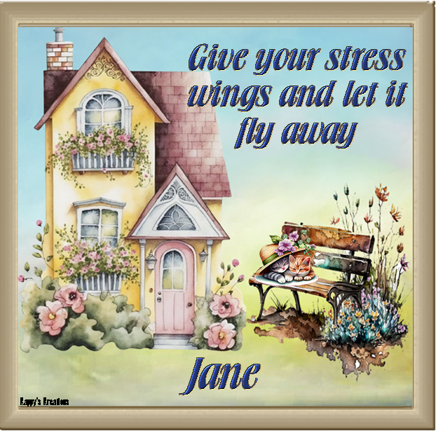 Give your stress wings - Jane