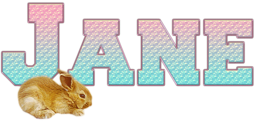 Easter Name - Jane