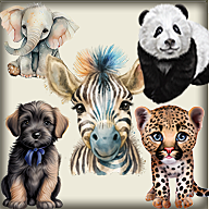 Animal Sticker