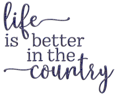 Life is better in the country