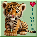 Love Tigers Stamp