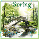 Spring Rain Sticker (in Stickers)