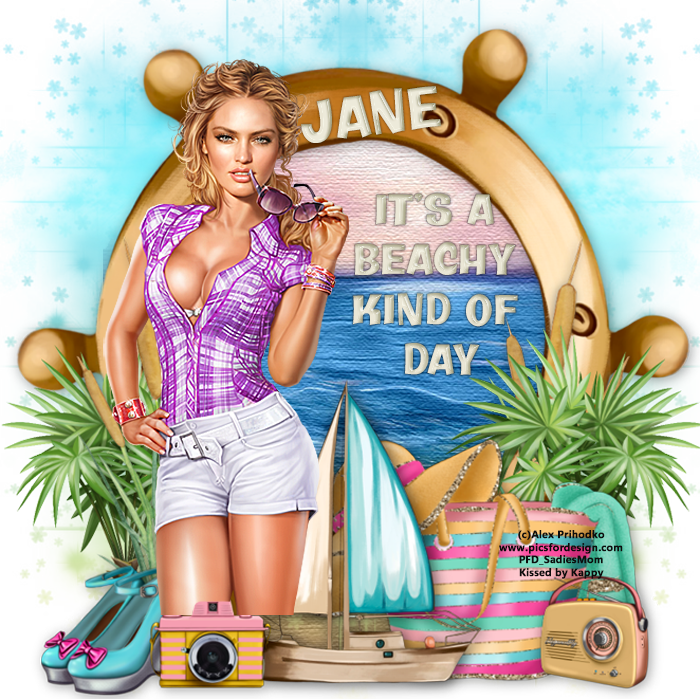 It's a beachy kind of day - Jane