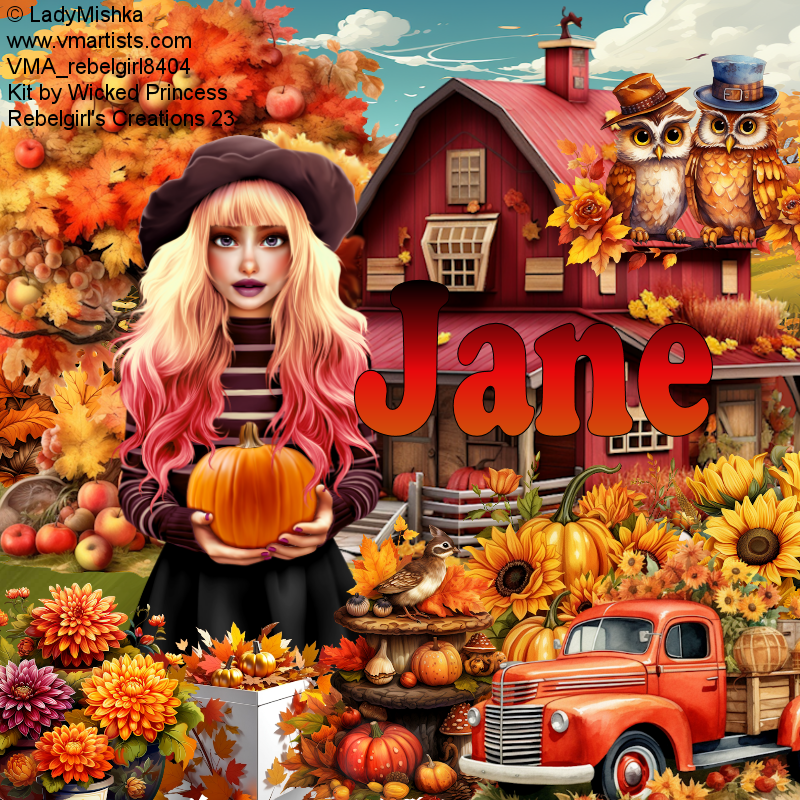 Jane -Fall tag