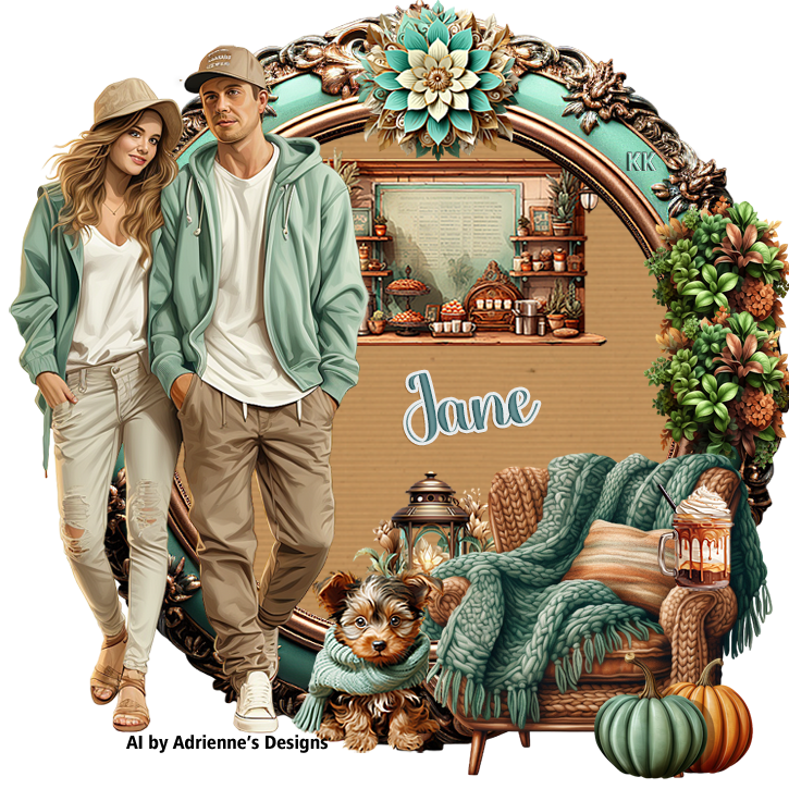 Autumn Stroll- Jane