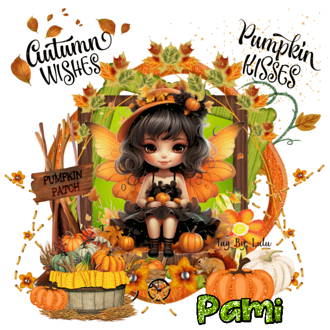 AUTUMN WISHES PUMPKIN KISSES - PAMI