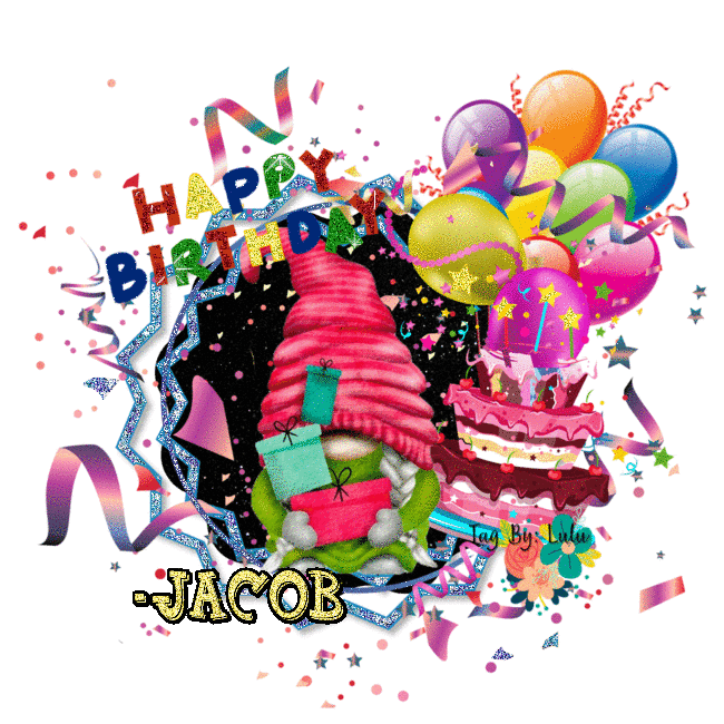 JACOB - GNOME HAPPY BIRTHDAY