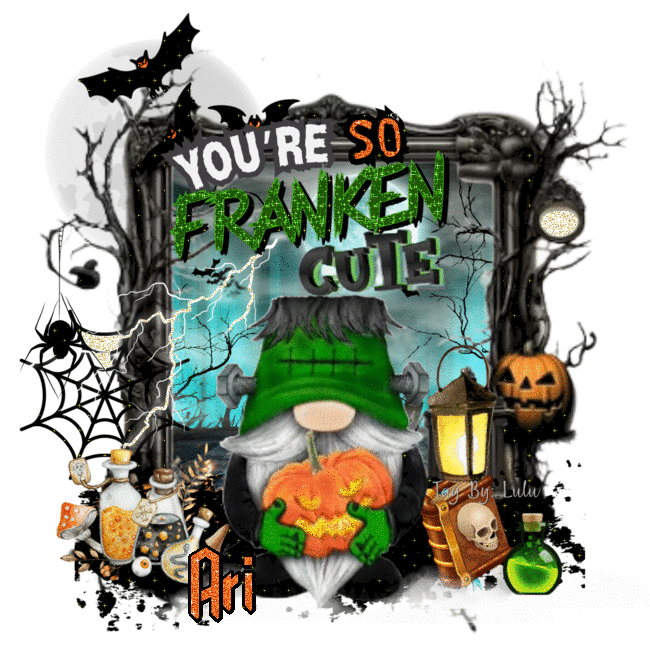 ARI - Gnome You're so Franken Frankenstein Cute Halloween
