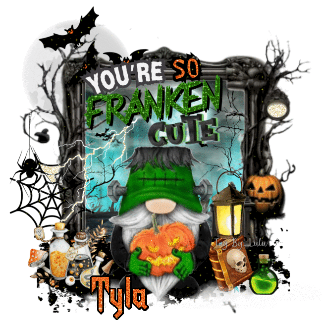 TYLA - Gnome You're so Franken Frankenstein Cute Halloween